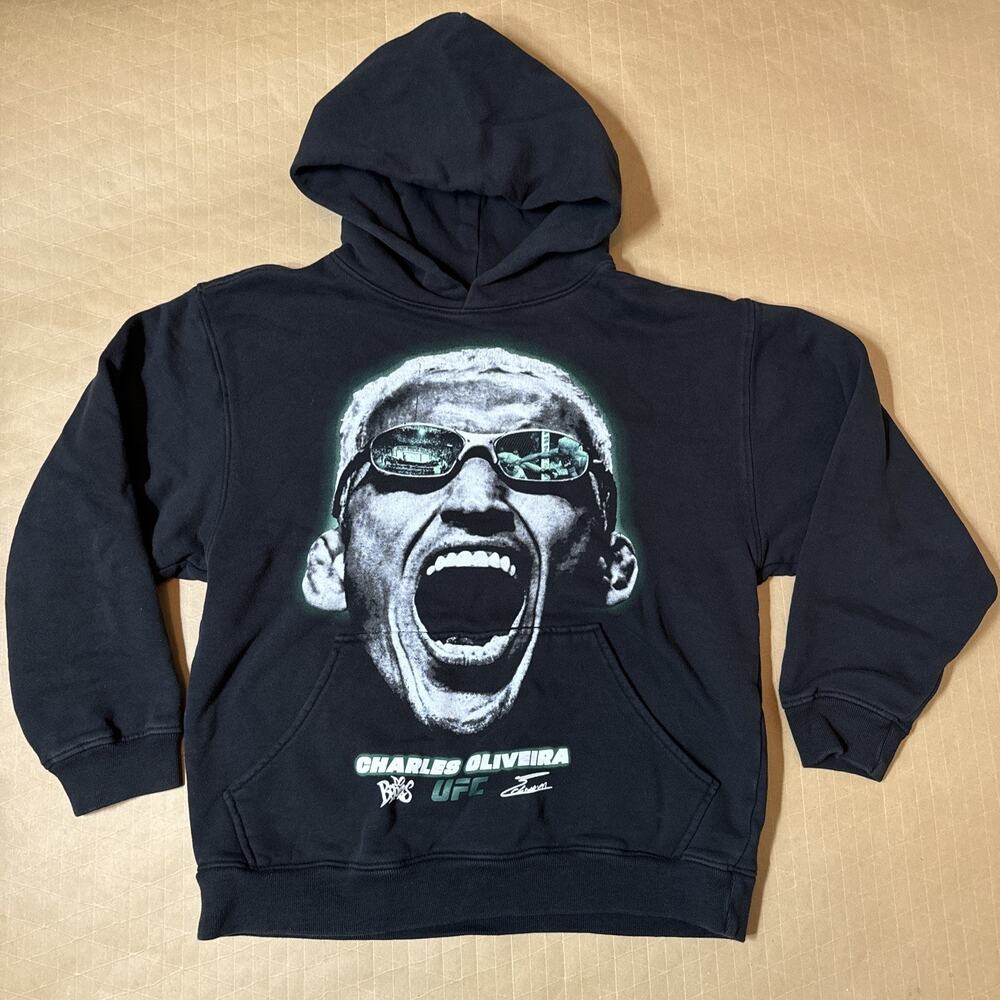 UFC Charles Oliveira Big Face Graphic Sweatshirt hoodie Size Men’s Small
